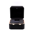 Luxury custom black jewelry box with LED lights custom jewelry boxes packaging